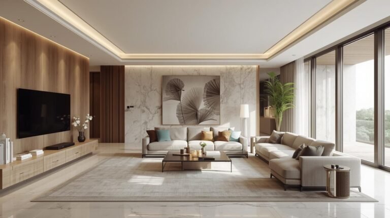 desain interior minimalis rumah mewah