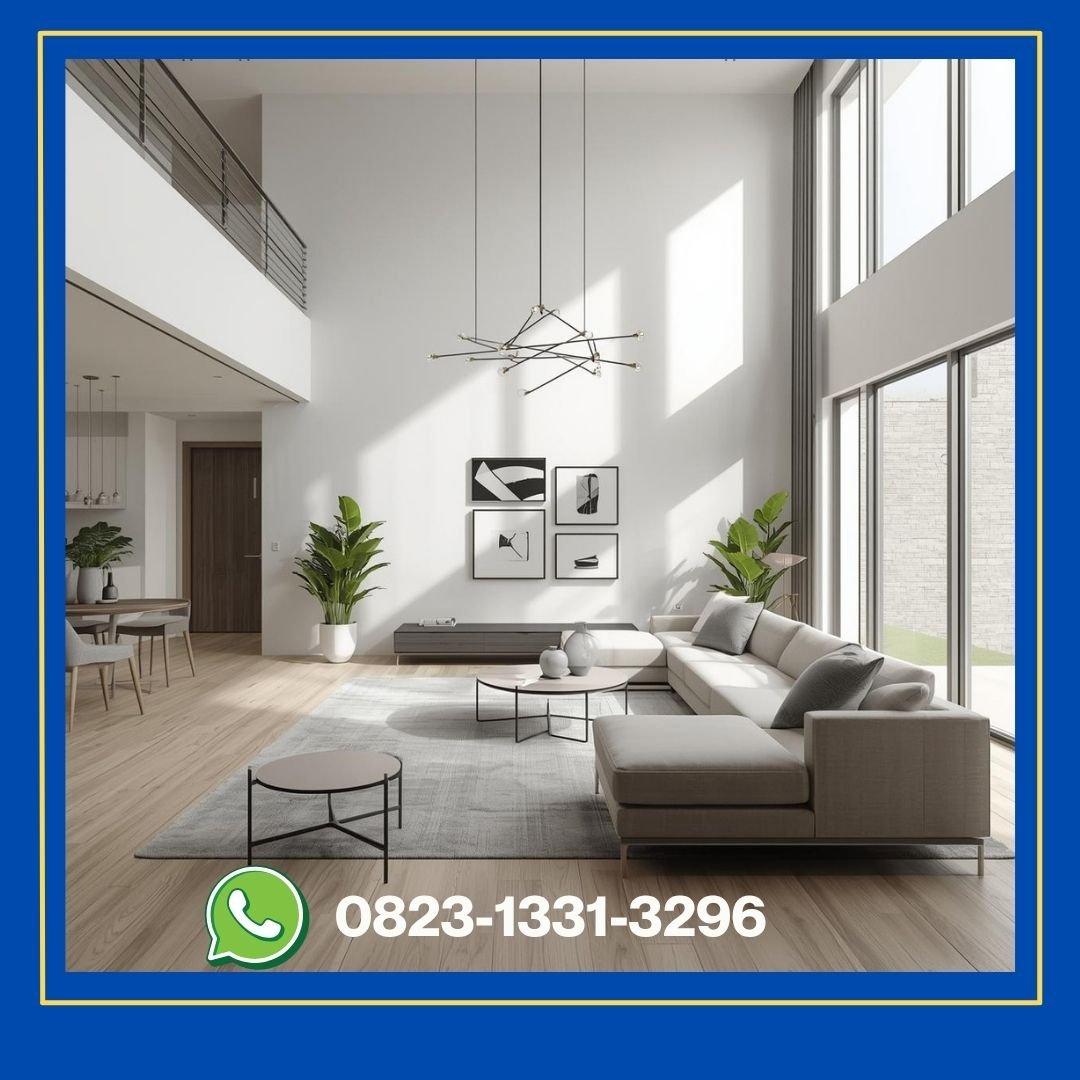 desain ruang tamu modern