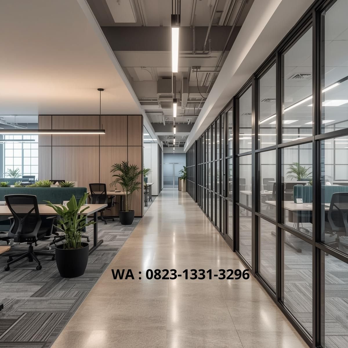 JASA DESAIN INTERIOR KANTOR MODERN