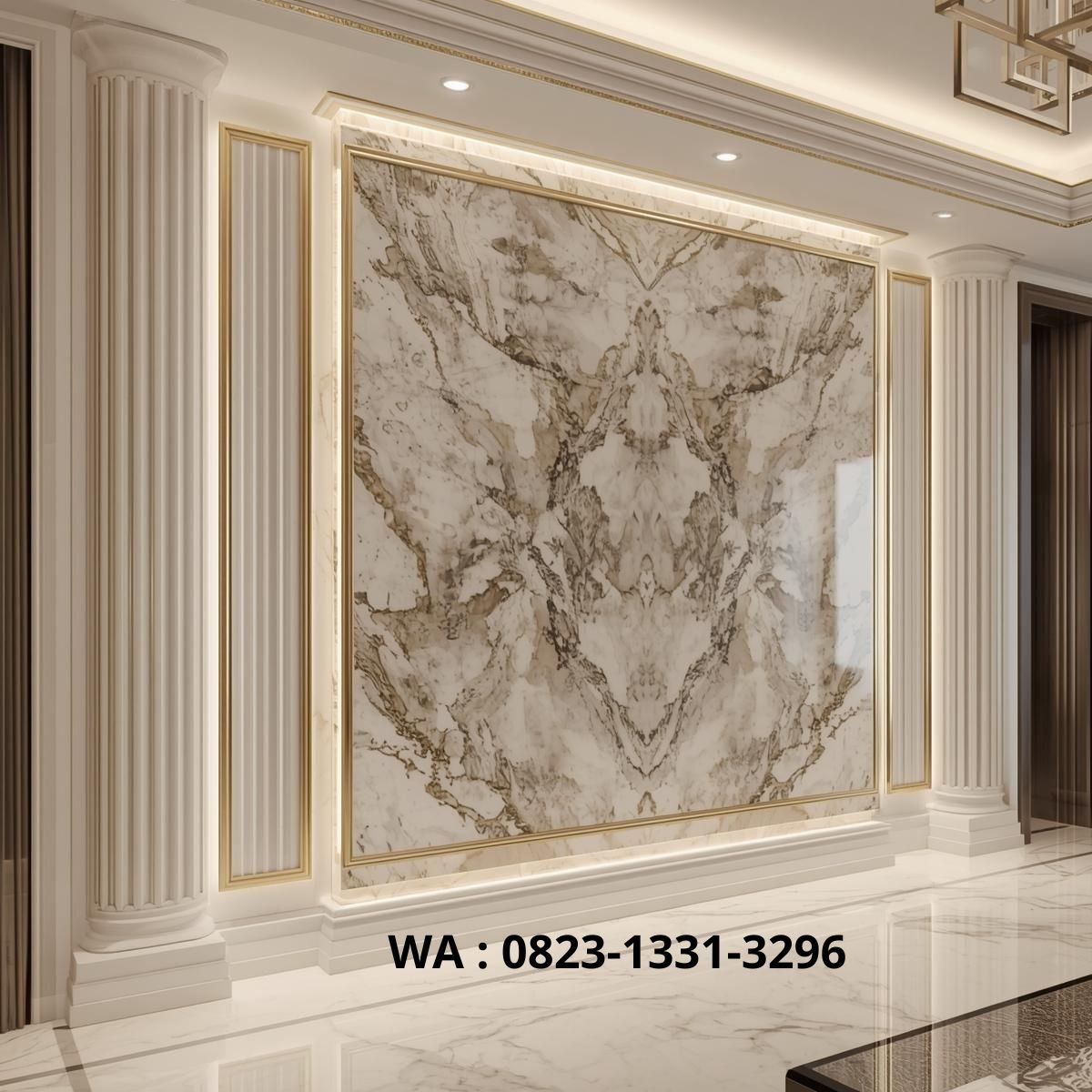 DESAIN DINDING MARMER MEWAH