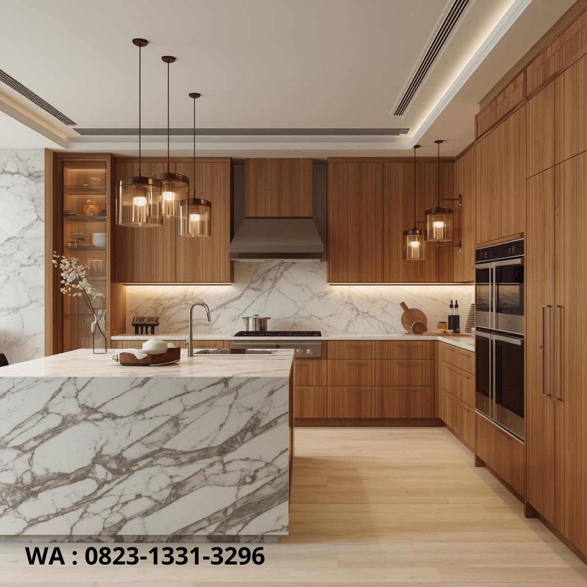 desain dapur cantik untuk rumah kecil