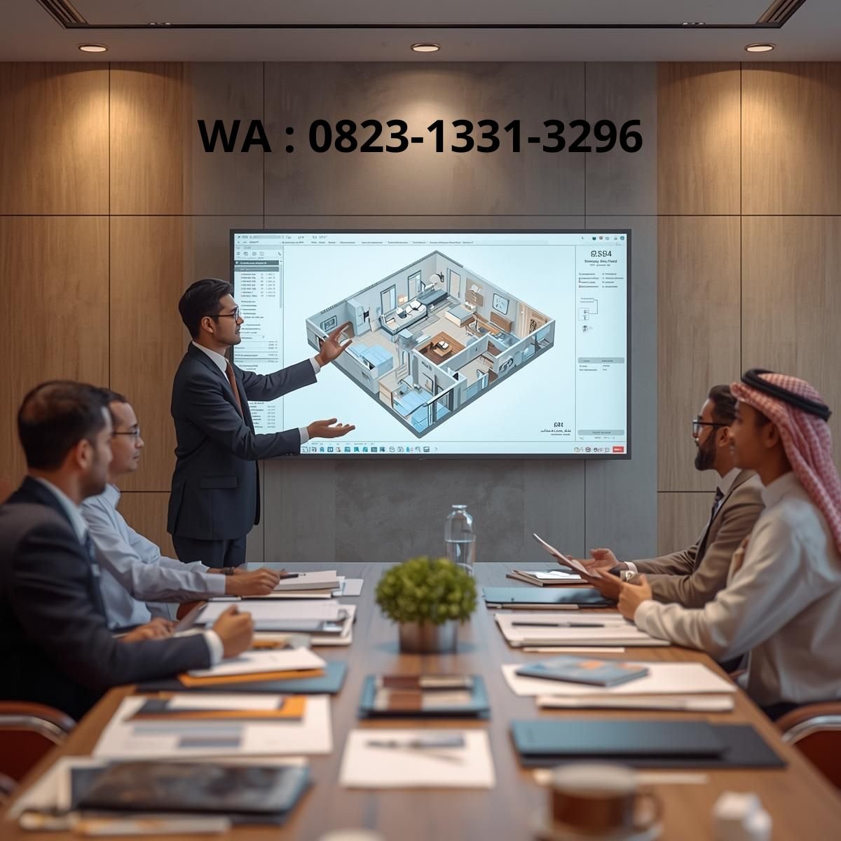 Desain interior komersial