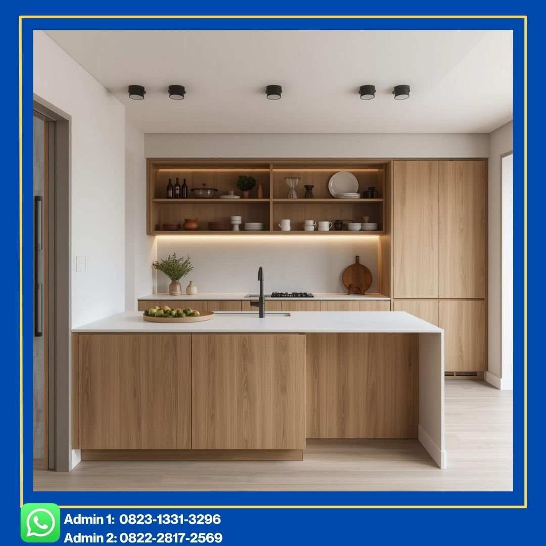 Desain Dapur Industrial