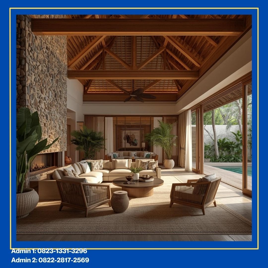 Desain Ruang Tamu Bali