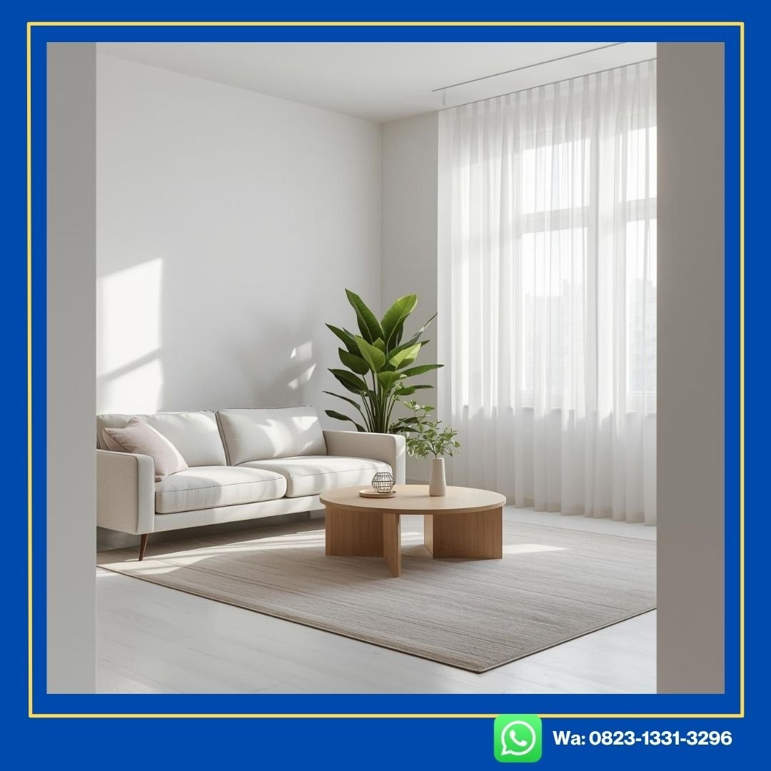 Desain Ruang Tamu Minimalis Mewah