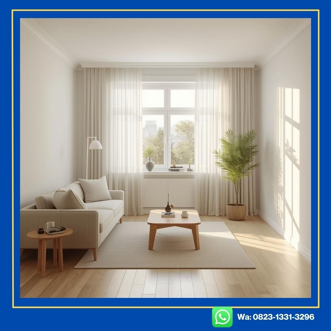 Desain Ruang Tamu Minimalis Sederhana