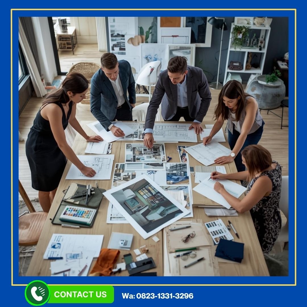 Desain Ruang Tamu Vintage