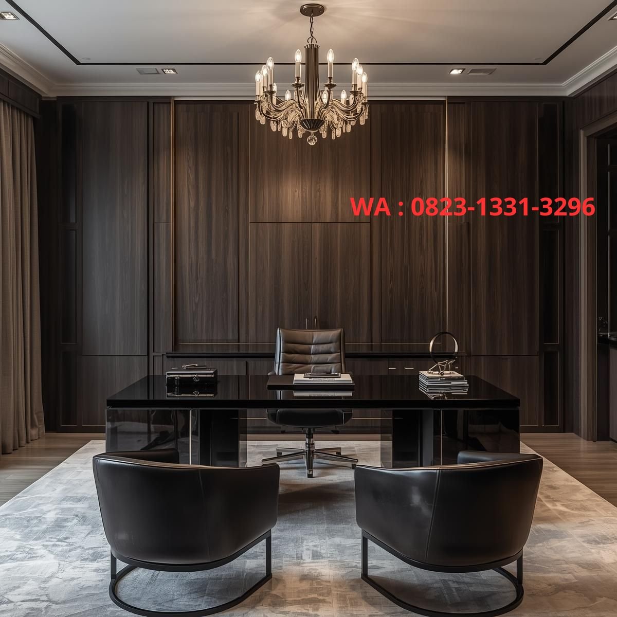 HOME OFFICE MODERN MEWAH