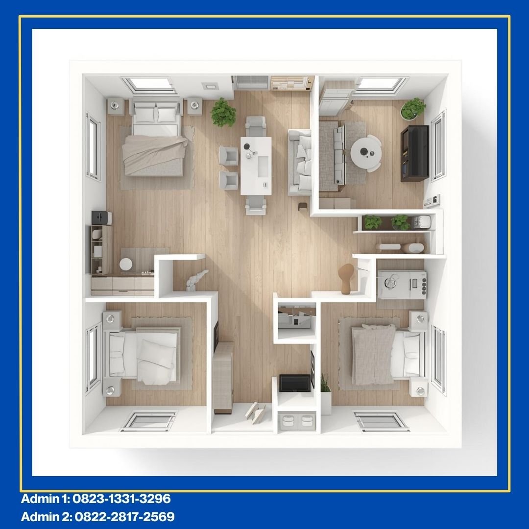 Inspirasi Denah Rumah Minimalis