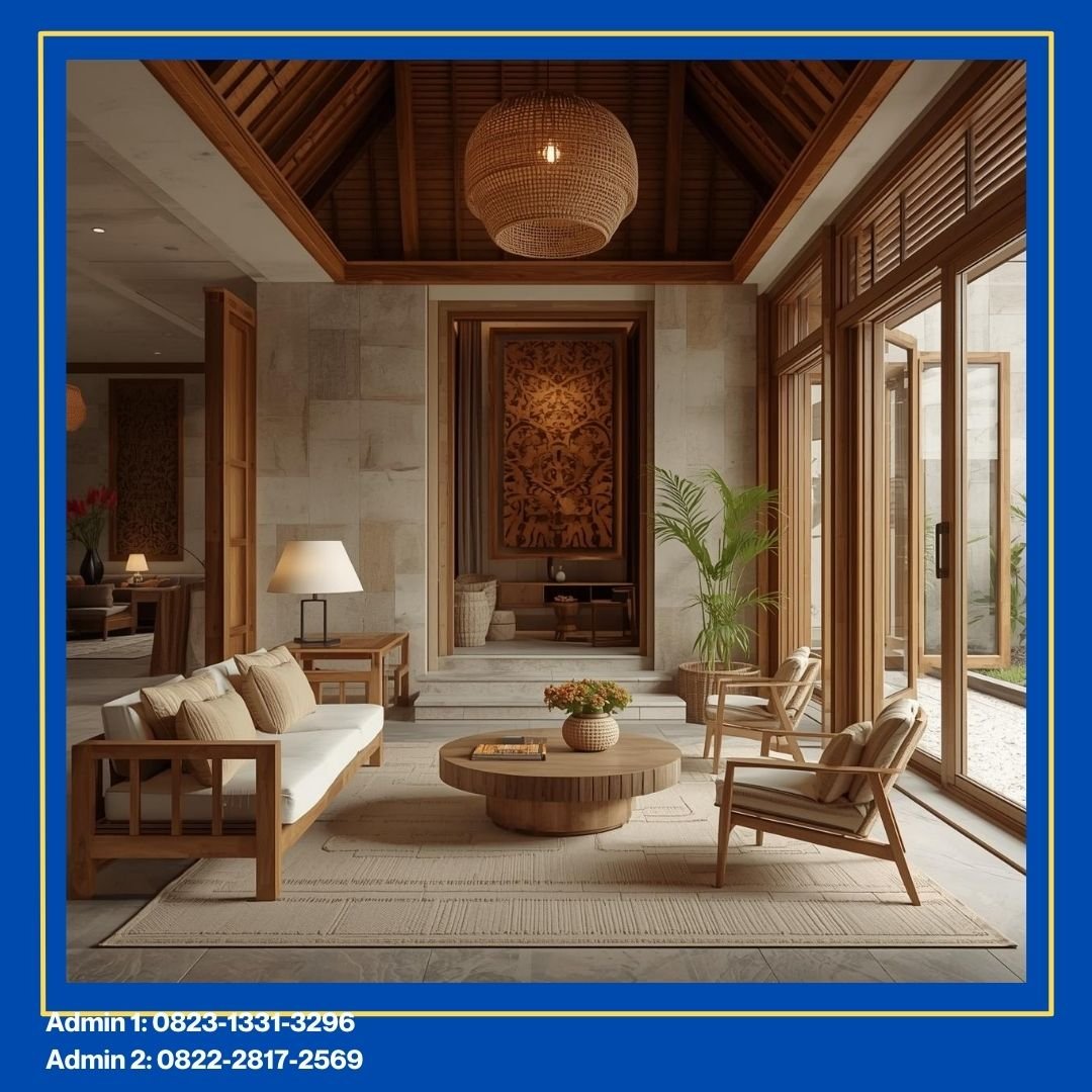 Interior Rumah Gaya Bali