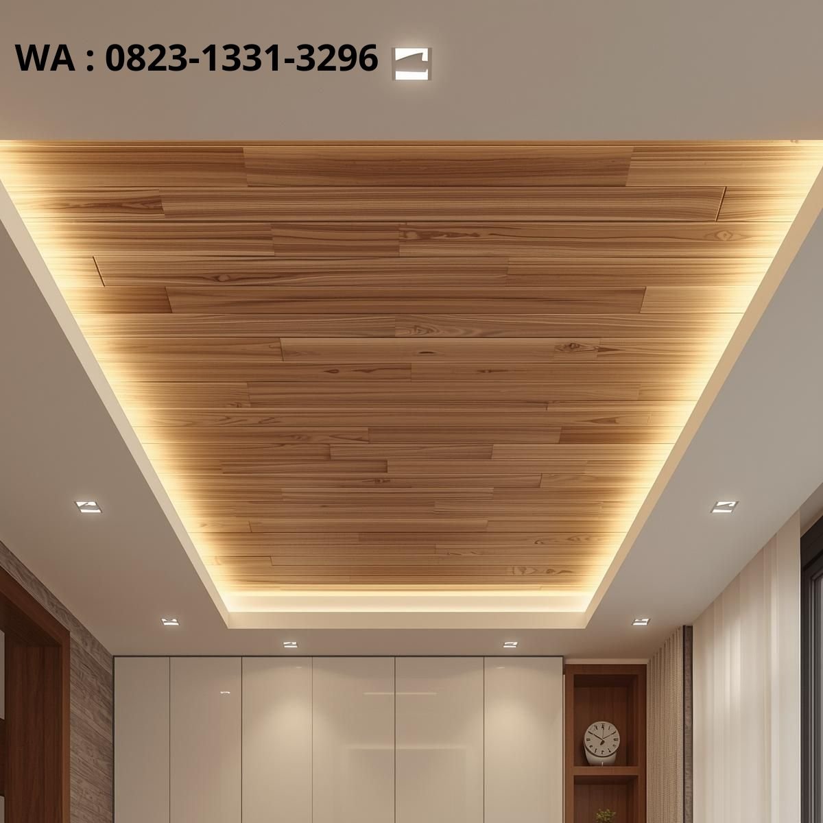 model plafon ruang tamu terbaru