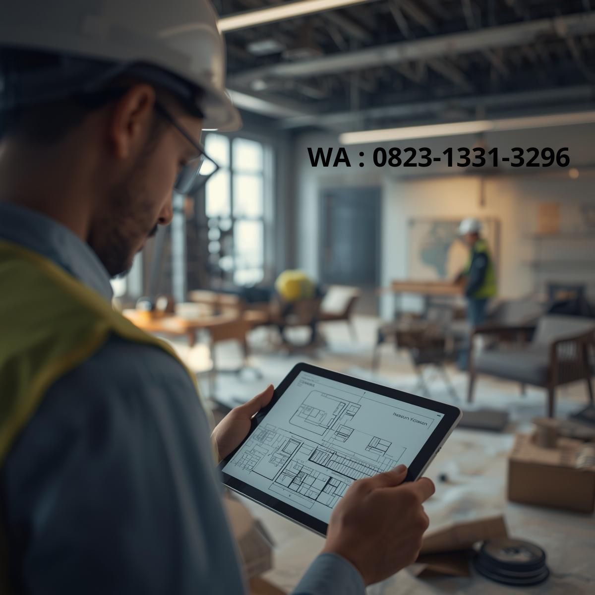 Interior ruang kerja kreatif