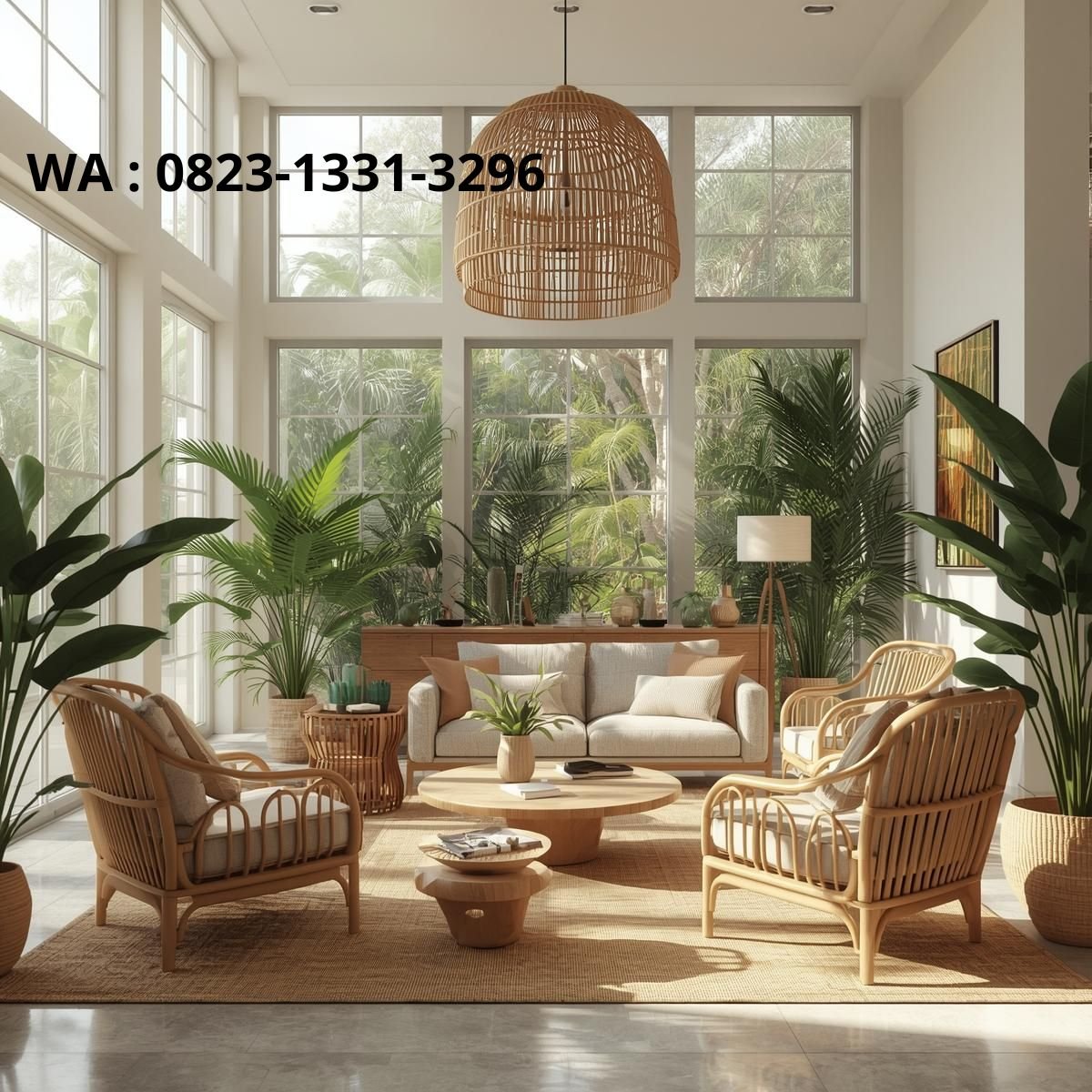 Inspirasi dekorasi ruang tamu elegan