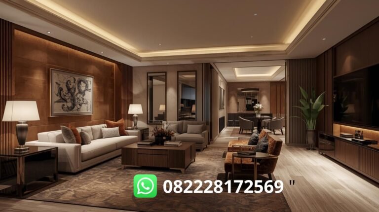desain interior apartemen mewah