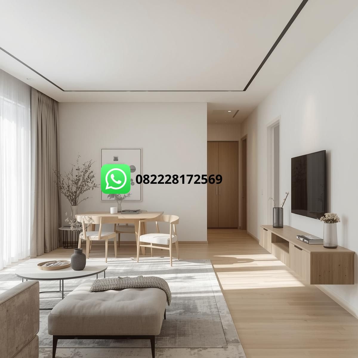 Ide dekorasi apartemen minimalis