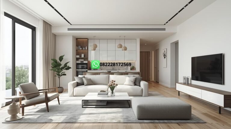 Desain interior apartemen minimalis