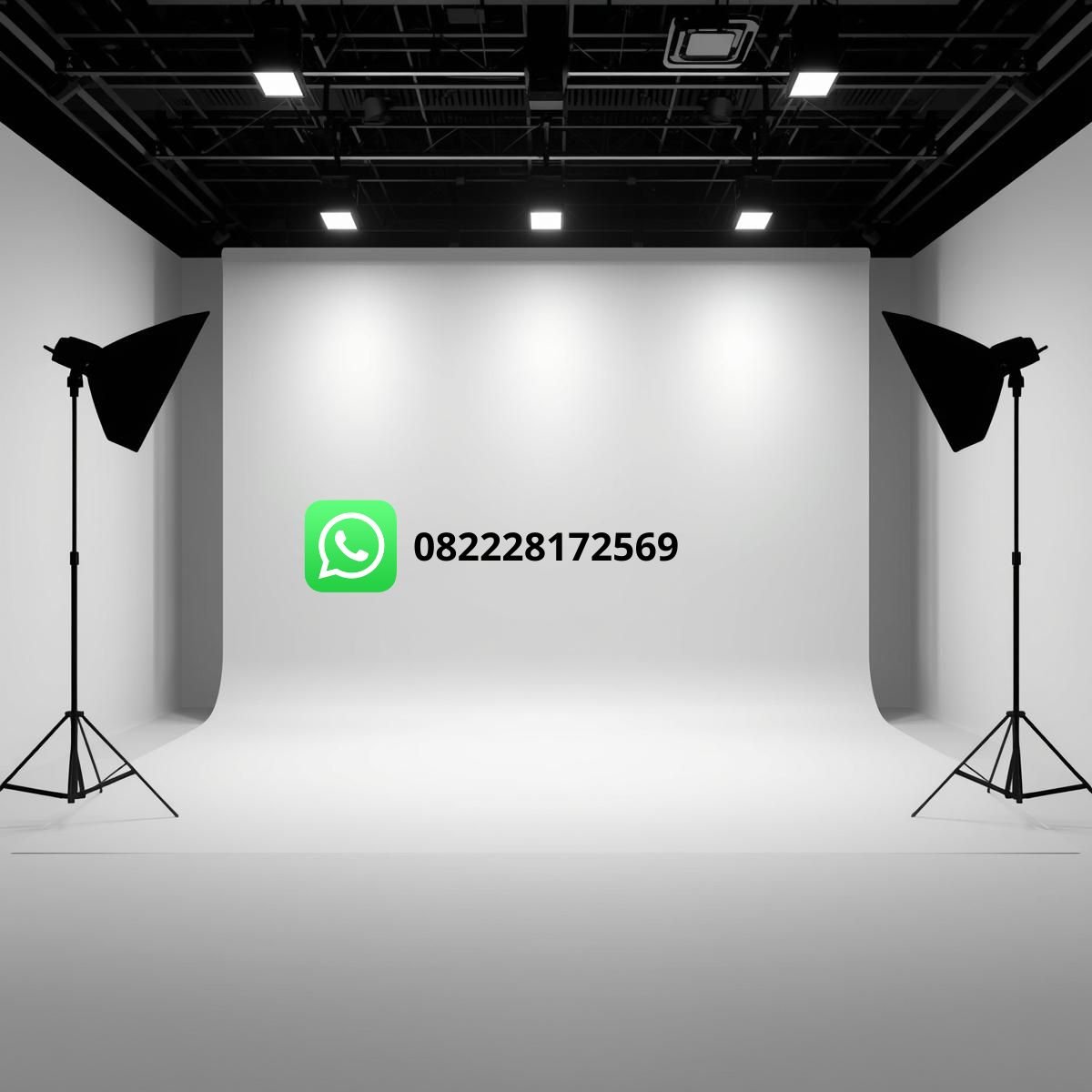 backdrop tv minimalis dengan LED ambient