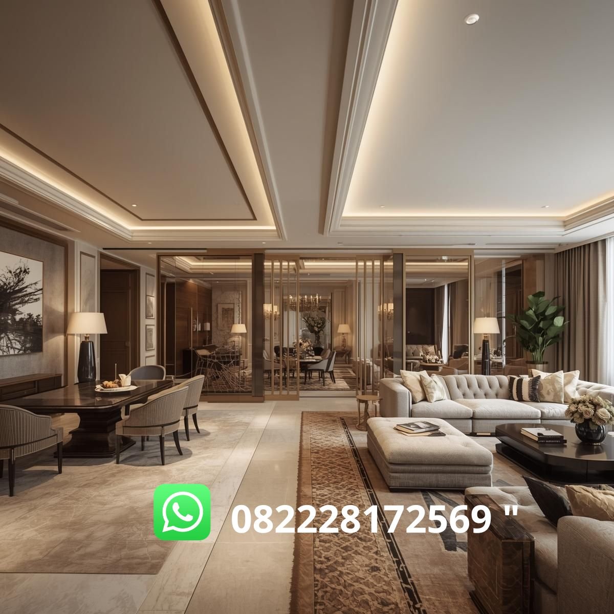 Desain apartemen elegan