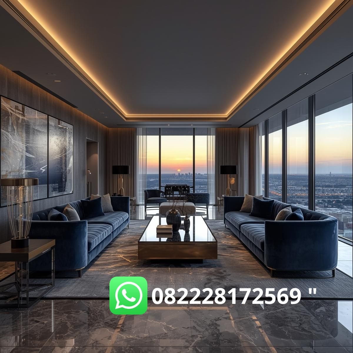 Interior apartemen modern