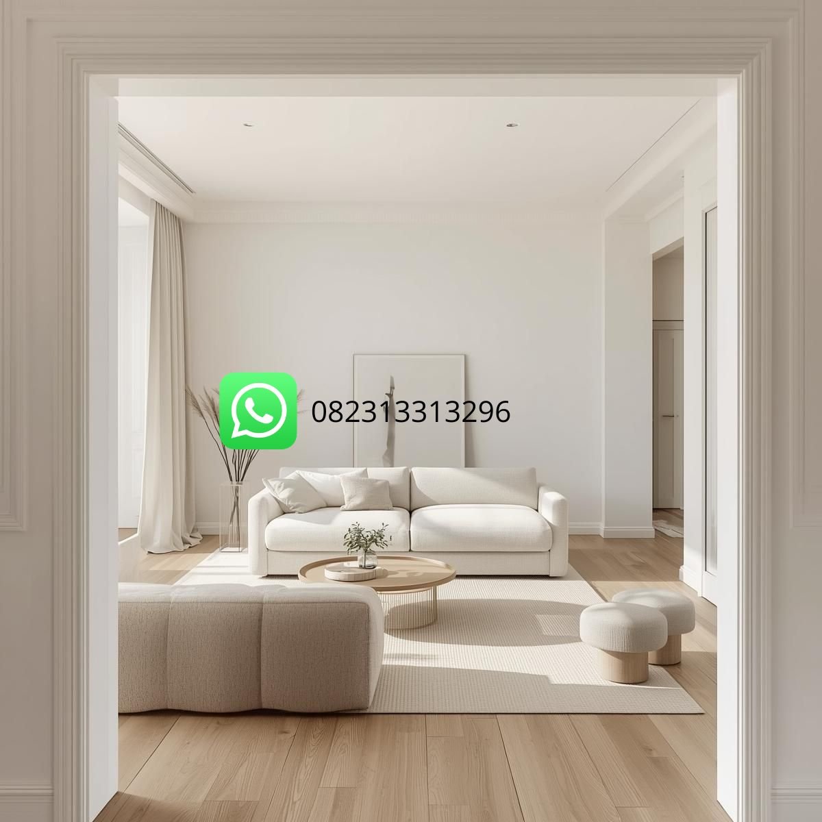 ide desain ruang tamu sederhana