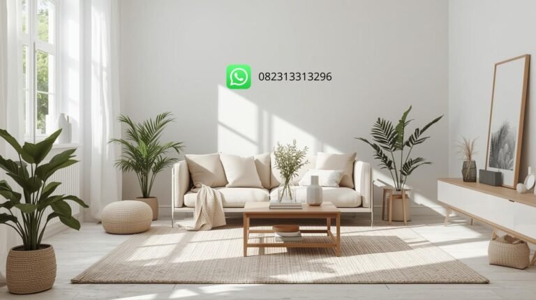 desain ruang tamu sederhana