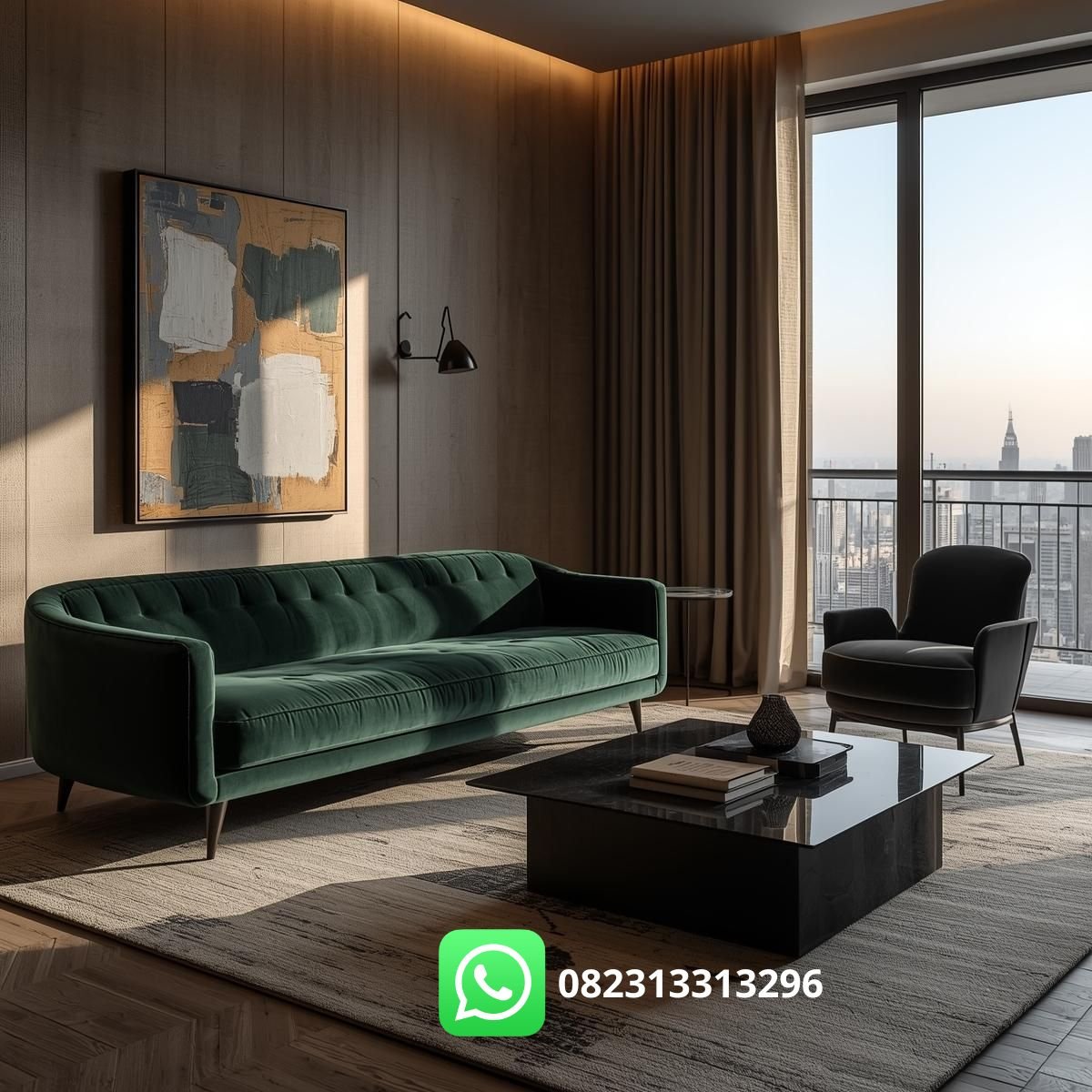 desain interior ruang tamu minimalis