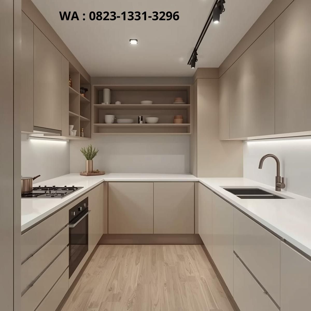 desain dapur sederhana biaya terjangkau