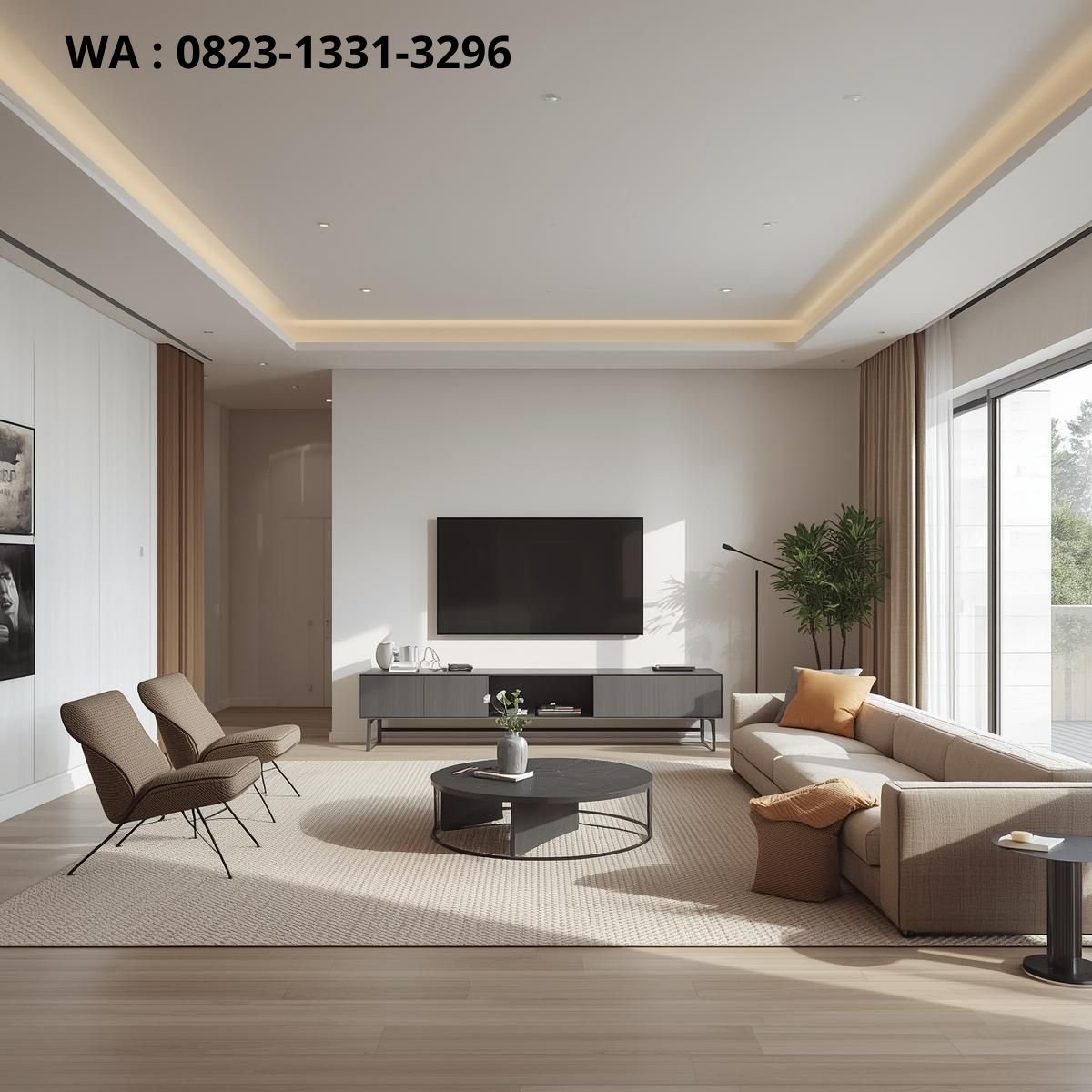 jasa desain interior murah per m2