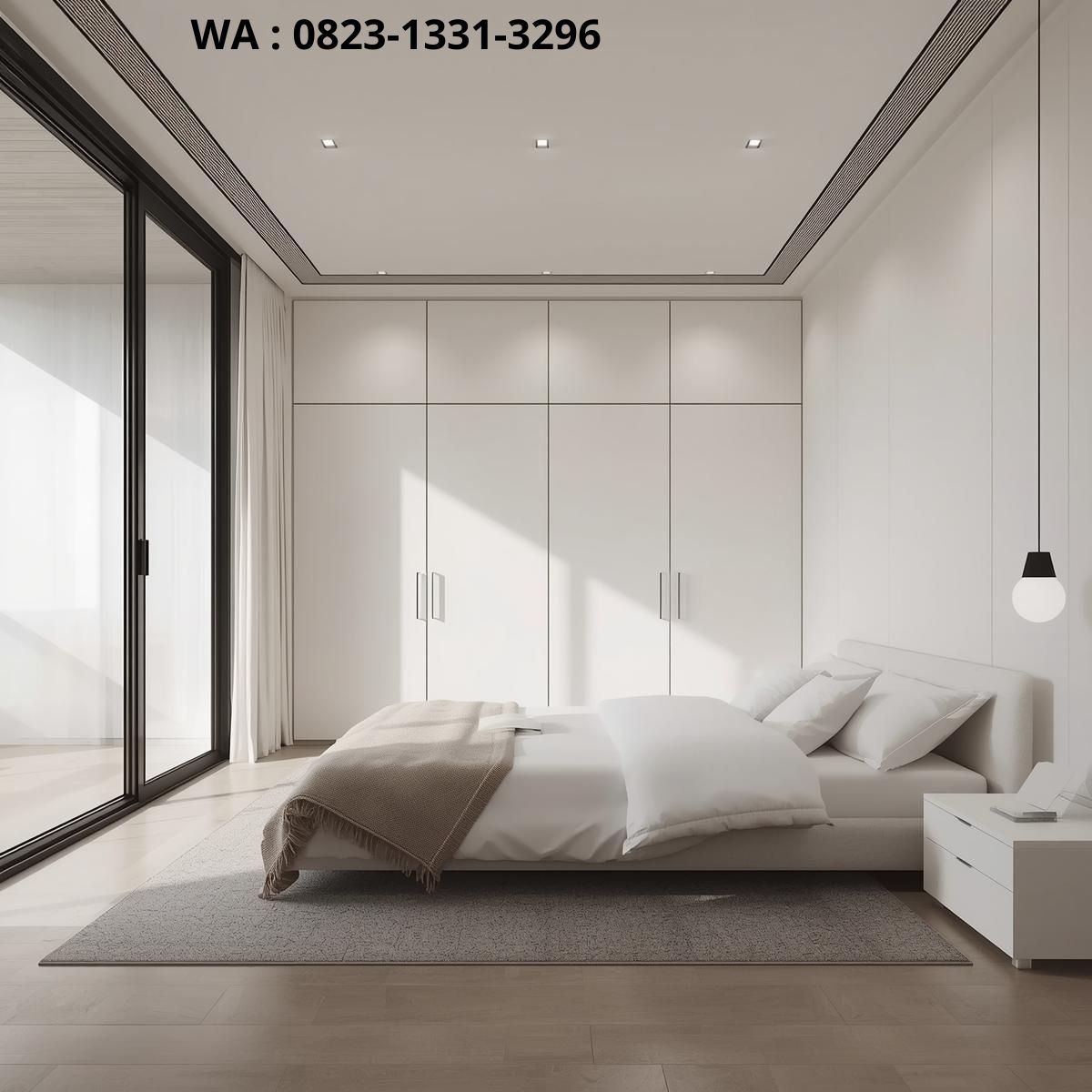 DESAIN KAMAR TIDUR UTAMA UKURAN KECIL