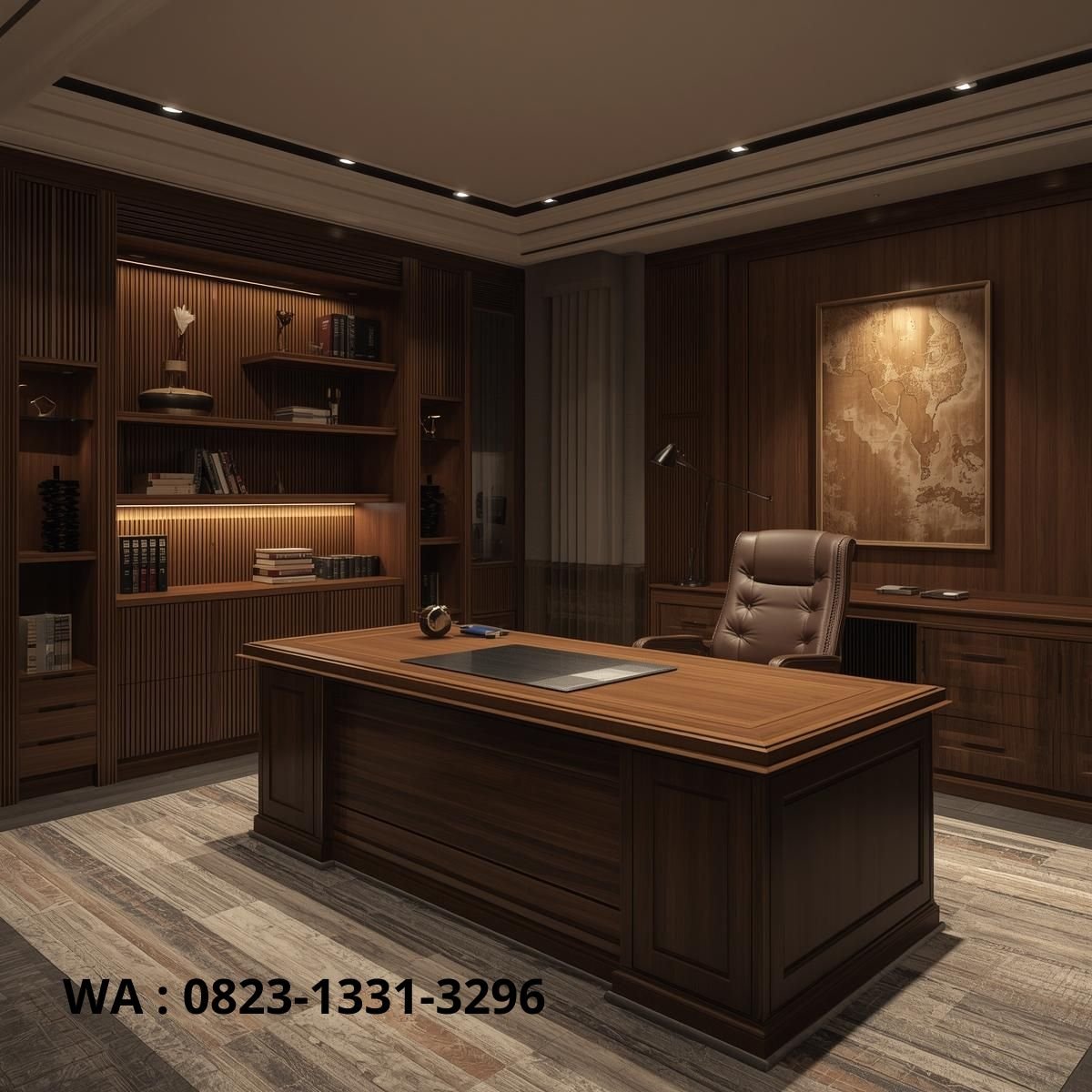 FURNITURE CUSTOM RUANG KERJA EKSEKUTIF