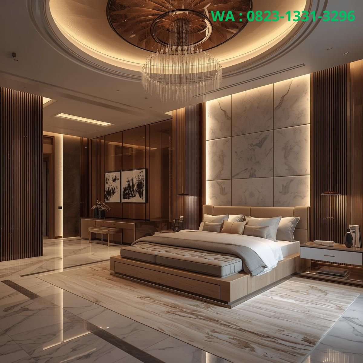 Desain kamar tidur modern