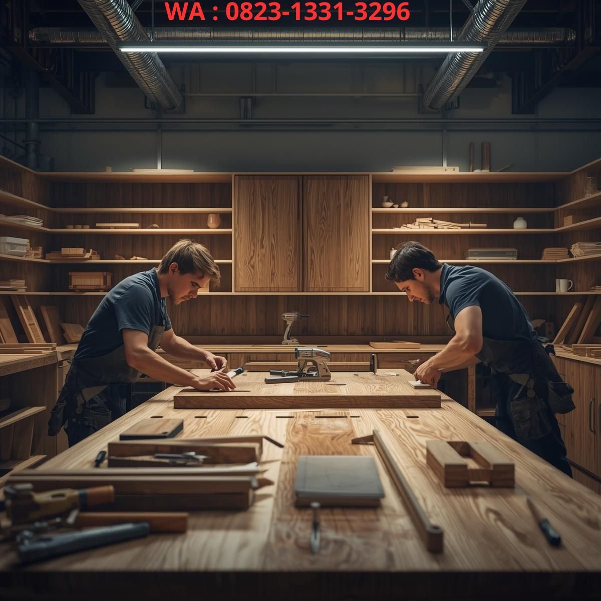 JASA FURNITURE CUSTOM LEMARI&RAK