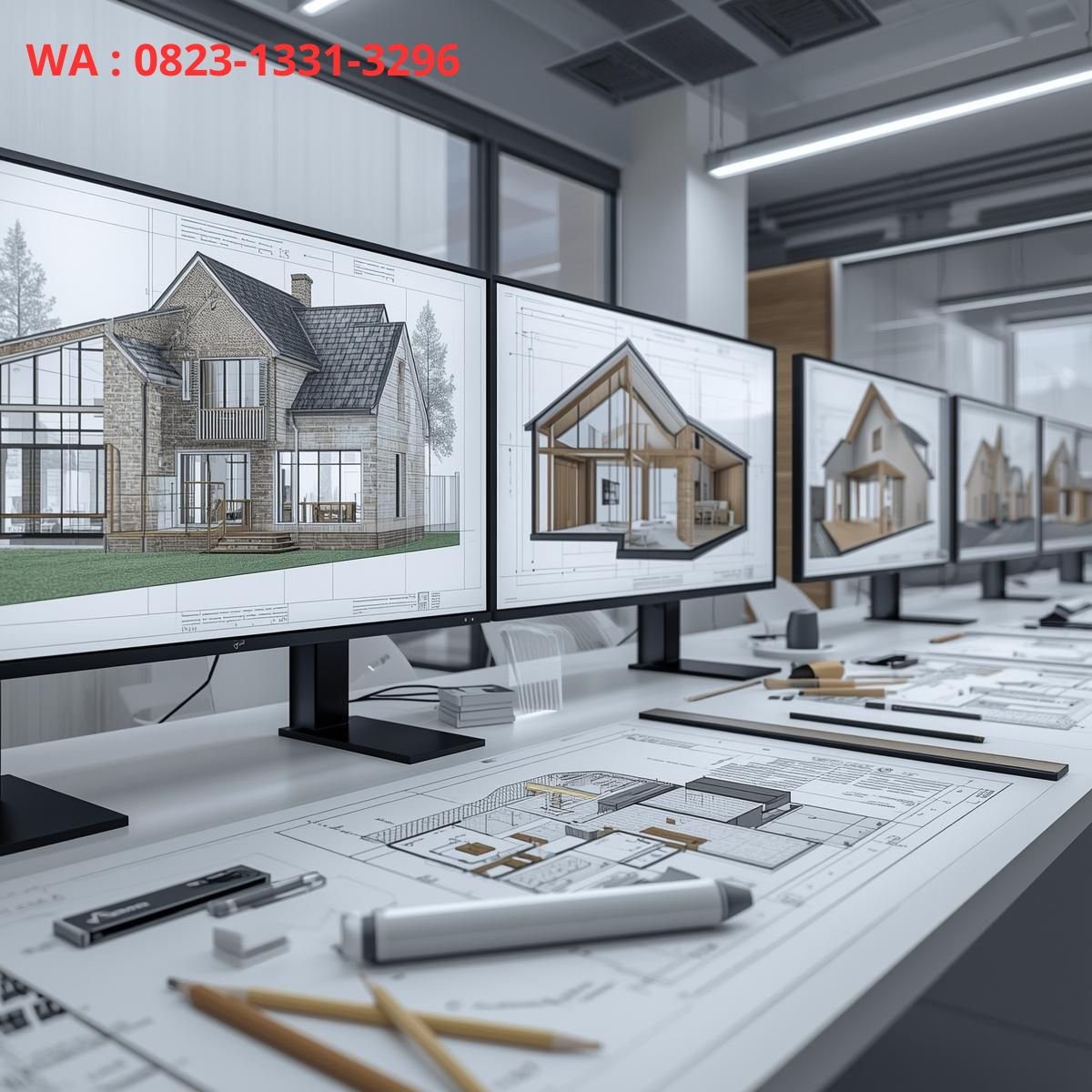 jasa desain rumah modern