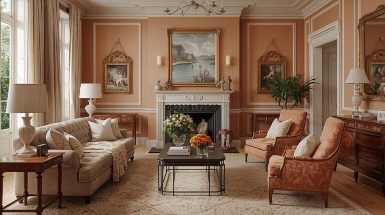 desain interior rumah klasik