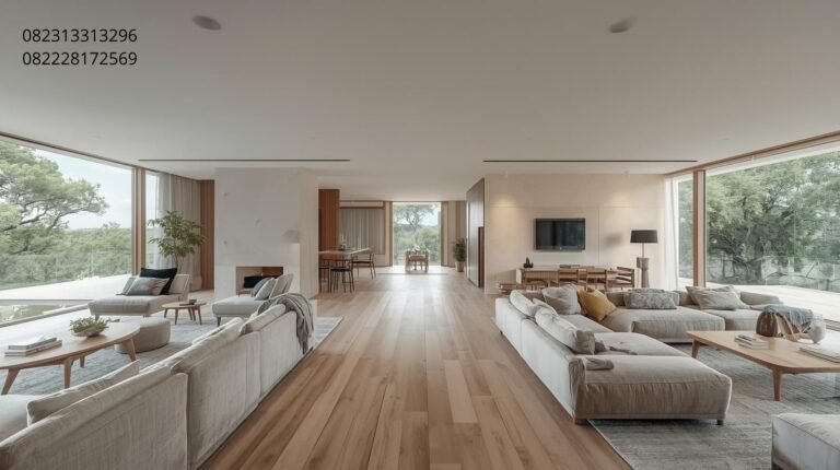 Desain Rumah Konsep Terbuka