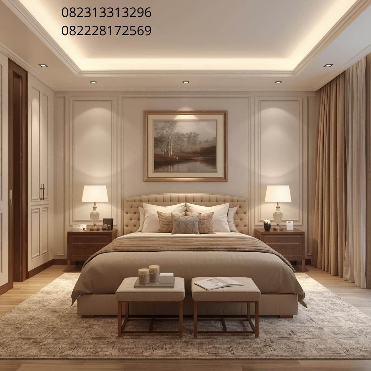 Interior Kamar Tidur Modern