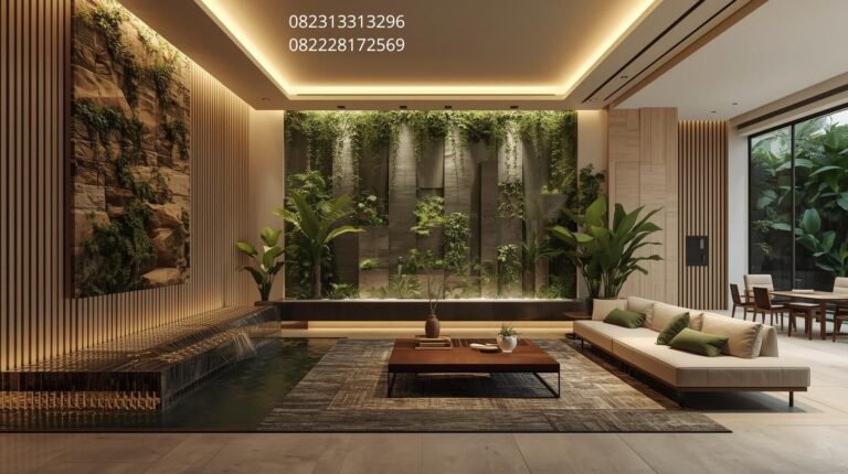 Desain Interior Tebing Tinggi