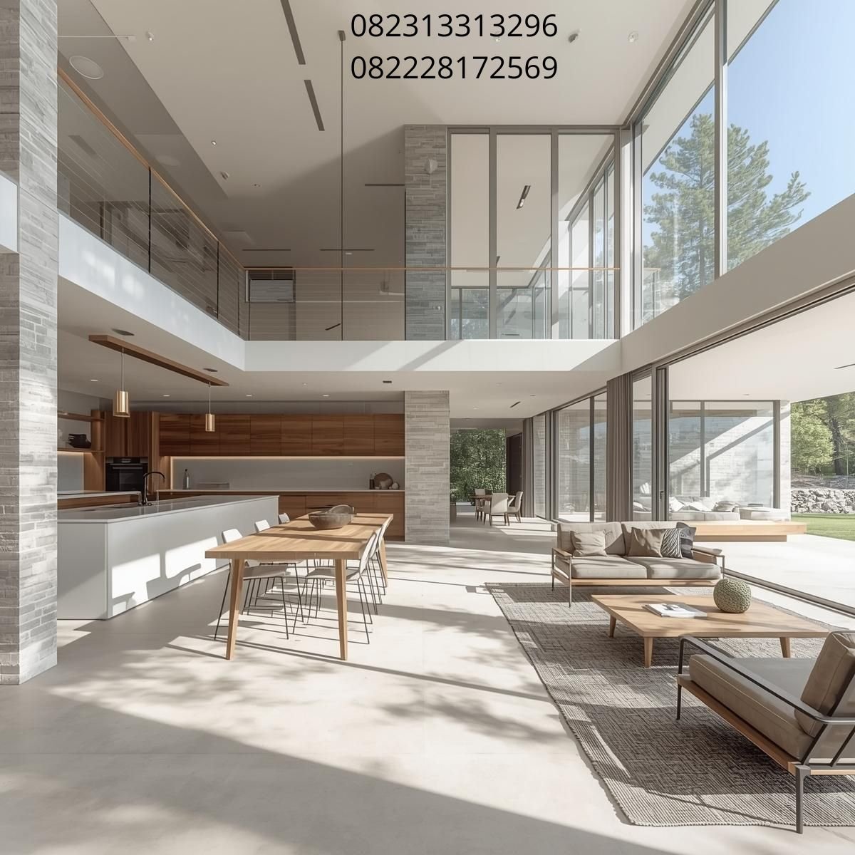 Desain Ruang Keluarga Terbuka