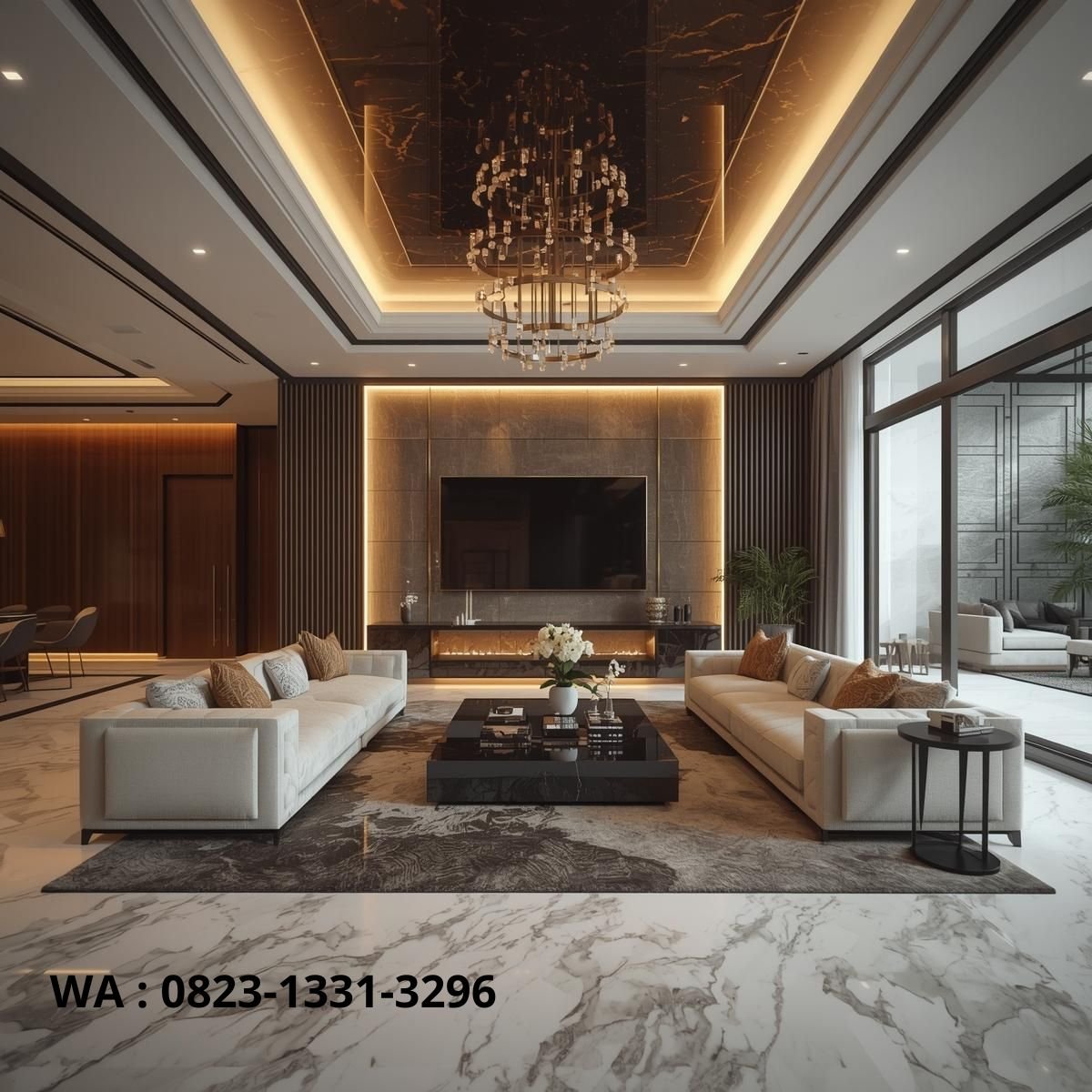 DESAIN INTERIOR RUMAH MEWAH BANDUNG