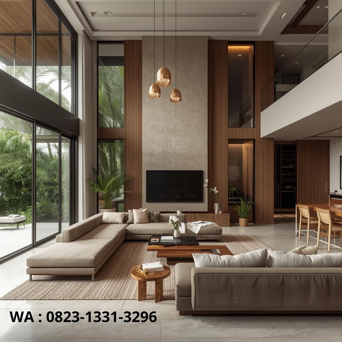 DESAIN RUANG TAMU MODERN BANDUNG