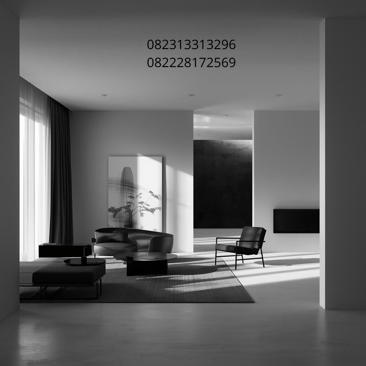 jasa desain interior monokrom