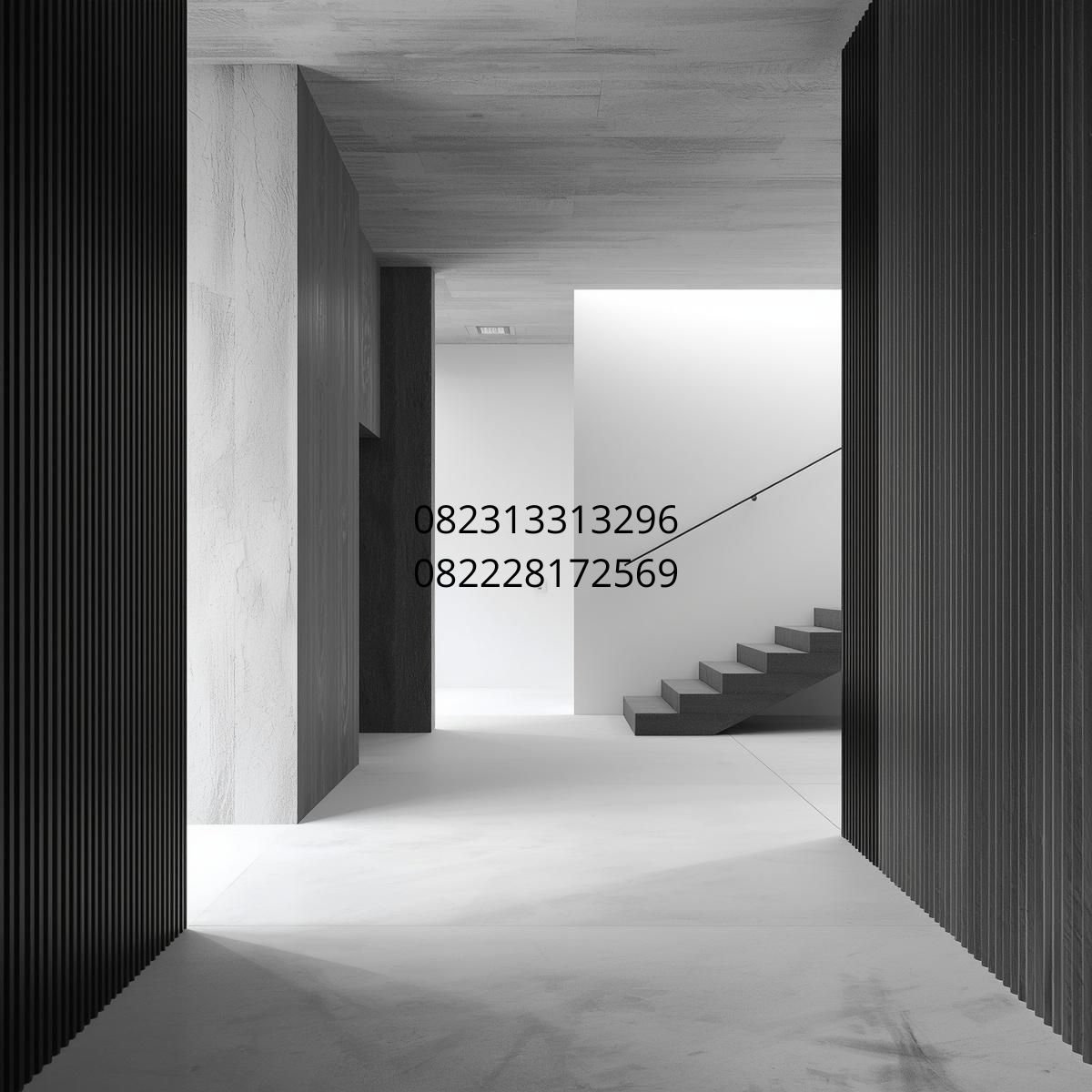 desain rumah monokrom