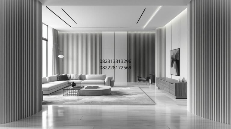 desain interior monokrom