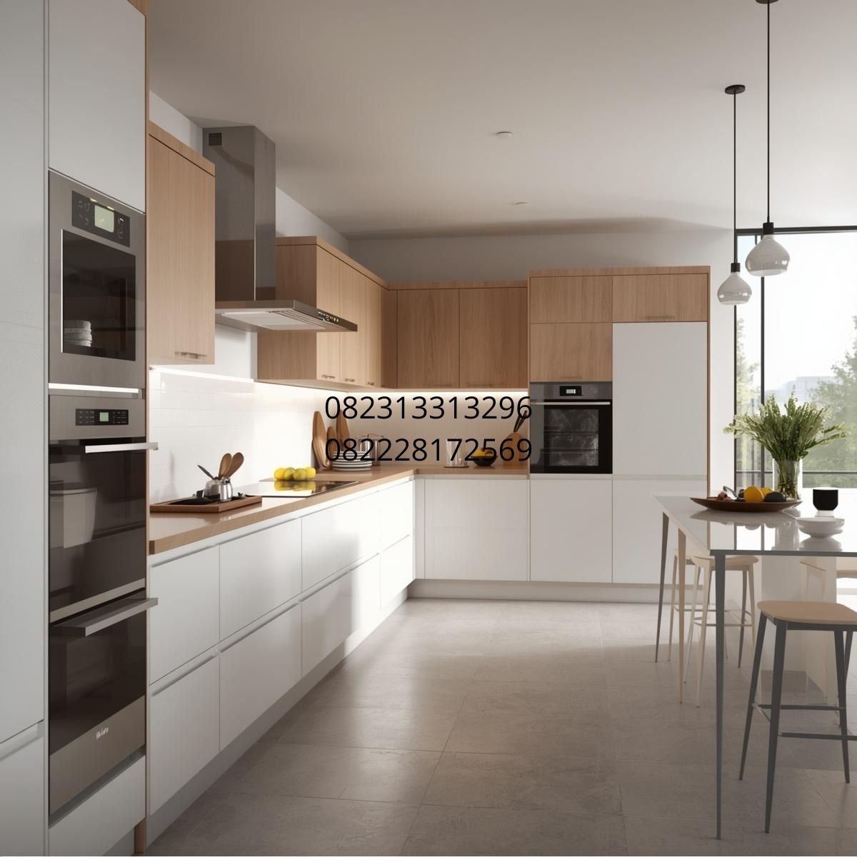 desain kitchen set modern