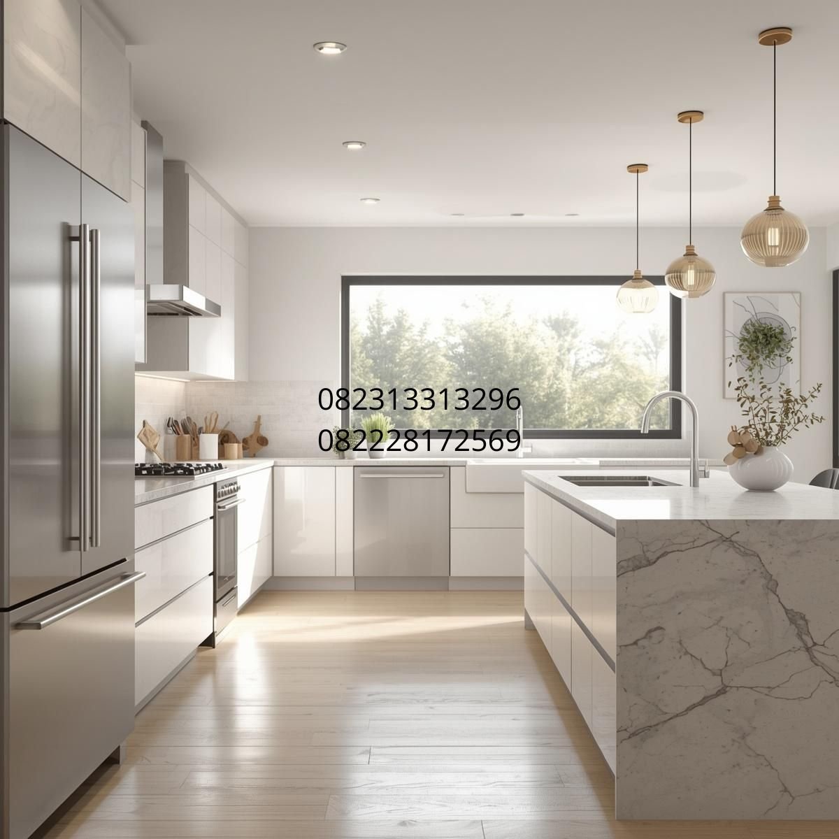 jasa desain kitchen set
