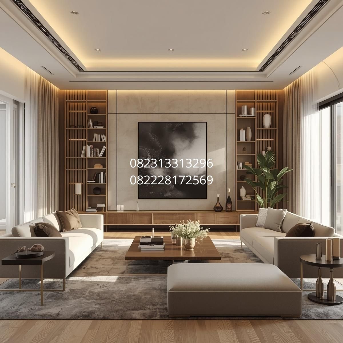 desain interior 3D rumah