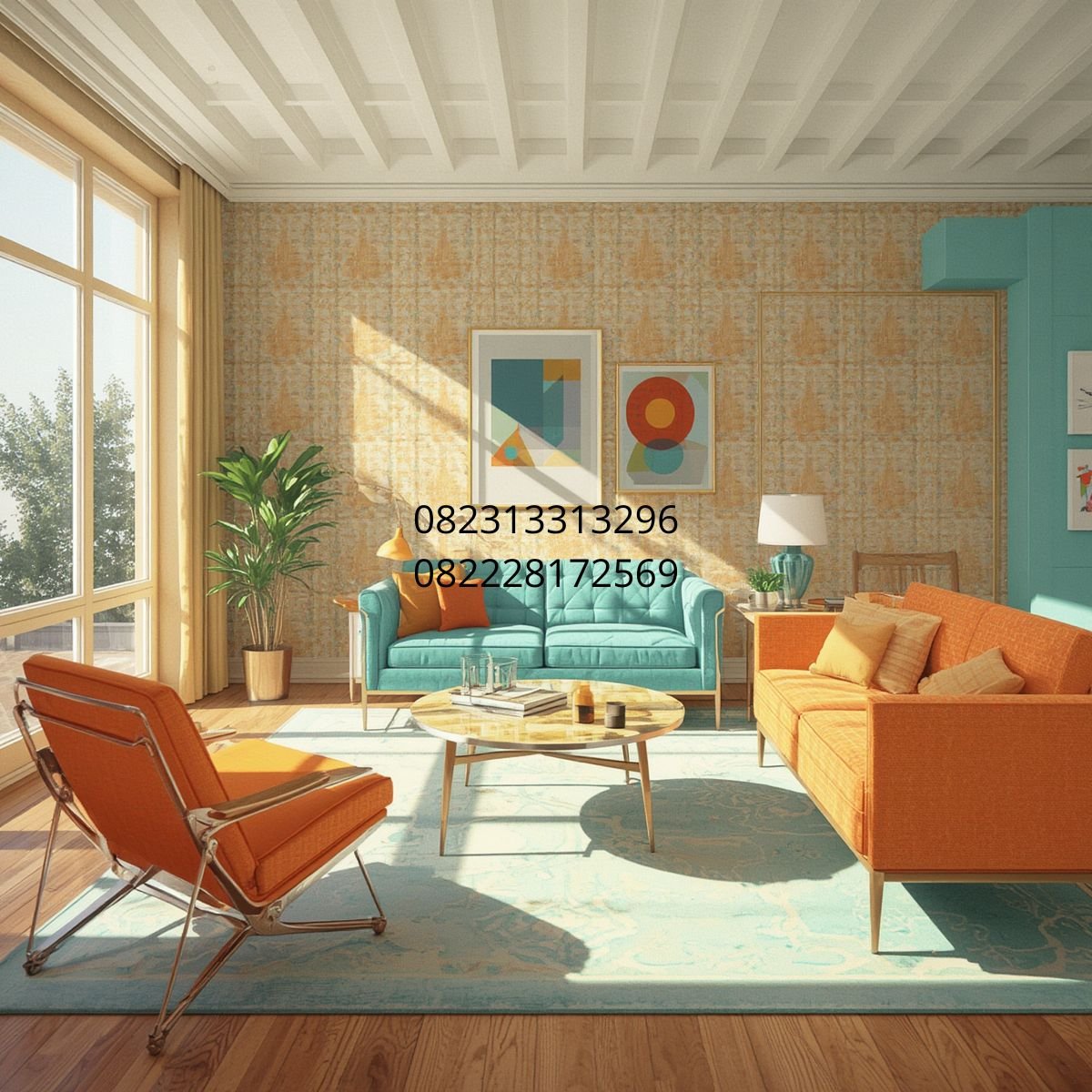 interior vintage retro