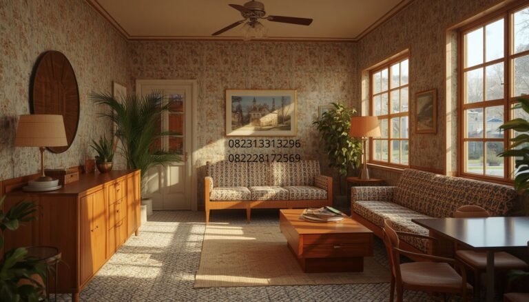 desain interior retro