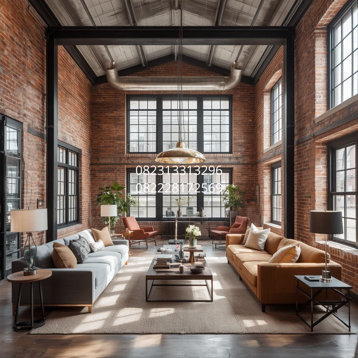 rumah industrial modern