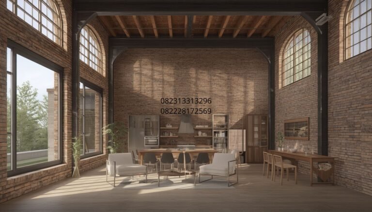 desain rumah industrial
